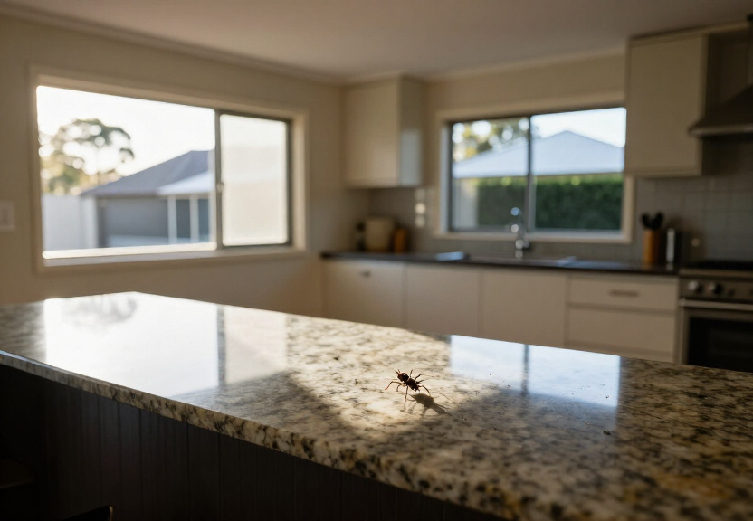 Clean roof void in Glenwood after spider treatment